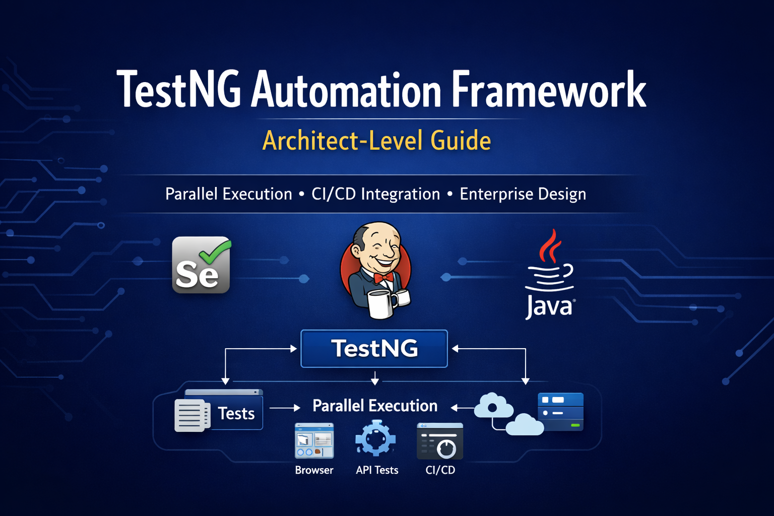 TestNG Automation Framework for Enterprise CI/CD and Parallel Execution