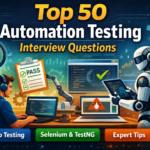 Top 50 automation testing interview questions with coding examples for beginners and experienced testers
