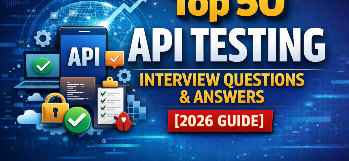 Top 50 API Testing Interview Questions and Answers 2026 Guide with REST Assured examples