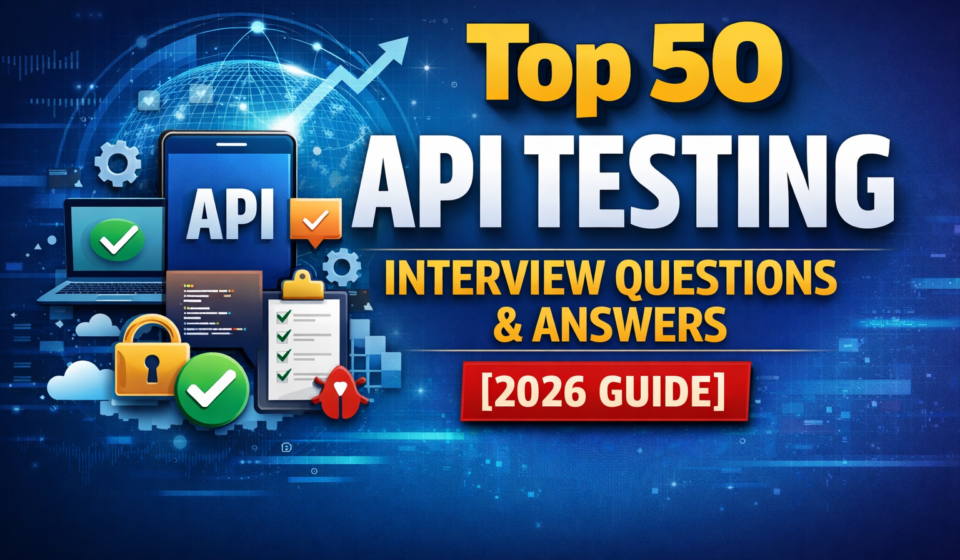 Top 50 API Testing Interview Questions and Answers 2026 Guide with REST Assured examples