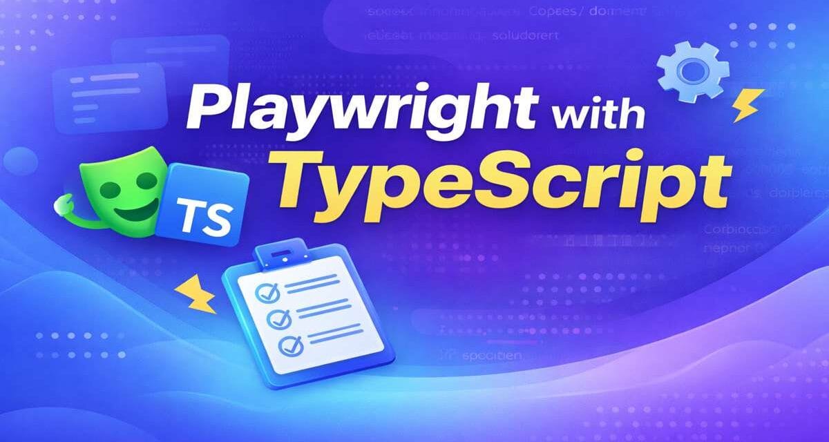 Playwright with Typescript