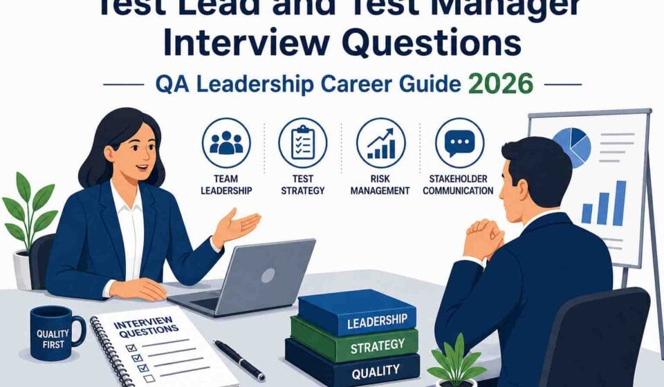 Test Lead and Test Manager Interview Questions